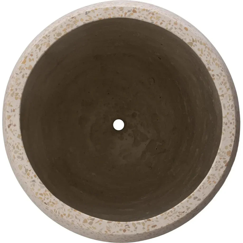 Emissary Round Terrazzo Planter