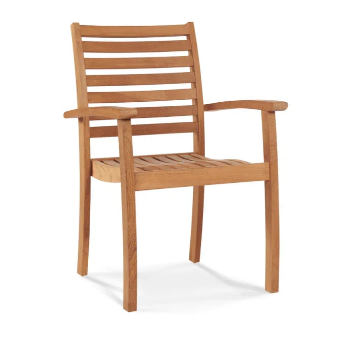HiTeak Royal Teak Patio Round Dining Set 5PC