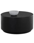SUNPAN Rubin Concrete Outdoor Round Coffee Table