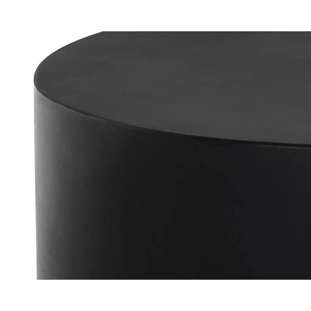 SUNPAN Rubin Concrete Outdoor Round Coffee Table