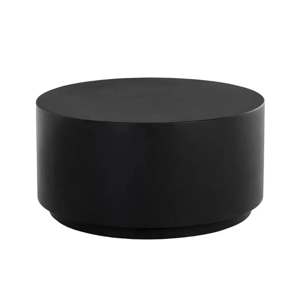 SUNPAN Rubin Concrete Outdoor Round Coffee Table