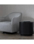 SUNPAN Rubin Concrete Outdoor Round End Table