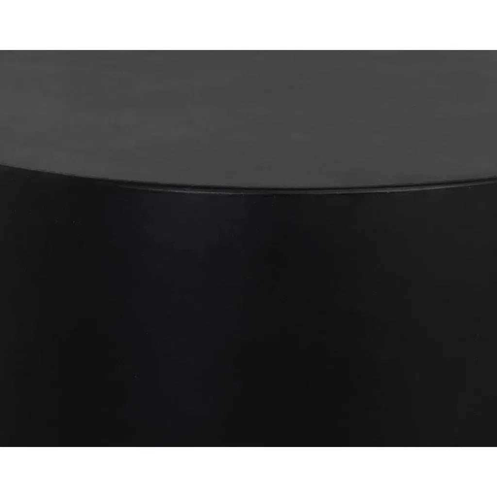 SUNPAN Rubin Concrete Outdoor Round End Table