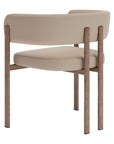 Zuo Modern Ruge Faux Leather Dining Chair 2PC