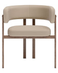 Zuo Modern Ruge Faux Leather Dining Chair 2PC