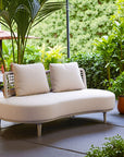 Zuo Modern Ruhe Olefin Fabric Outdoor Sofa