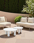 Zuo Modern Ruhe Olefin Fabric Outdoor Sofa