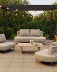 Zuo Modern Ruhe Olefin Fabric Outdoor Sofa