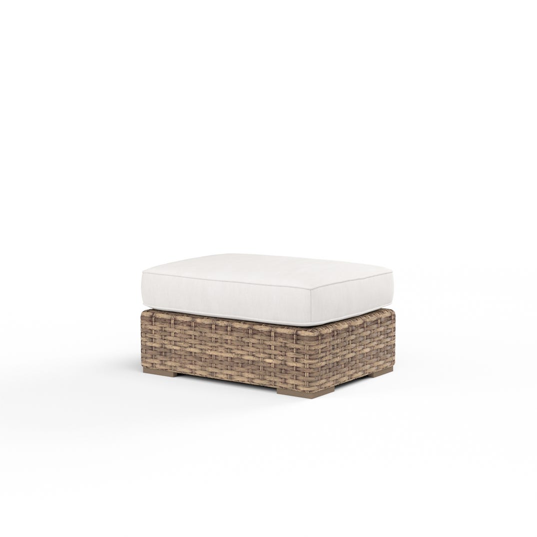 Sunset West Havana Sunbrella Outdoor Ottoman