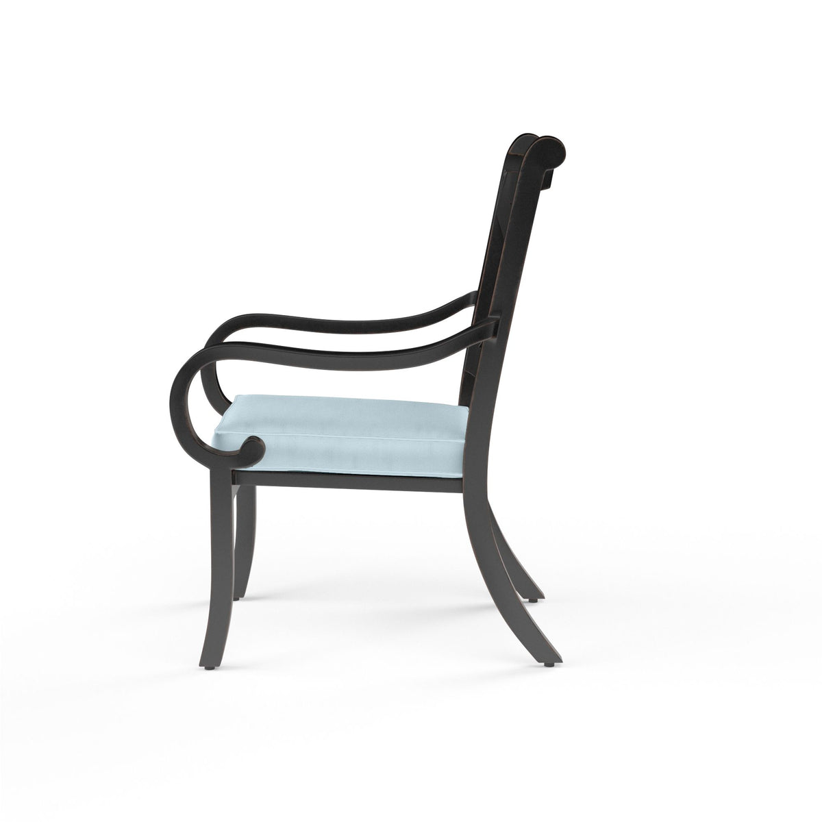 Monterey Sunbrella Outdoor Dining Chair 2PC - Fade & Mildew Resistant - view 2