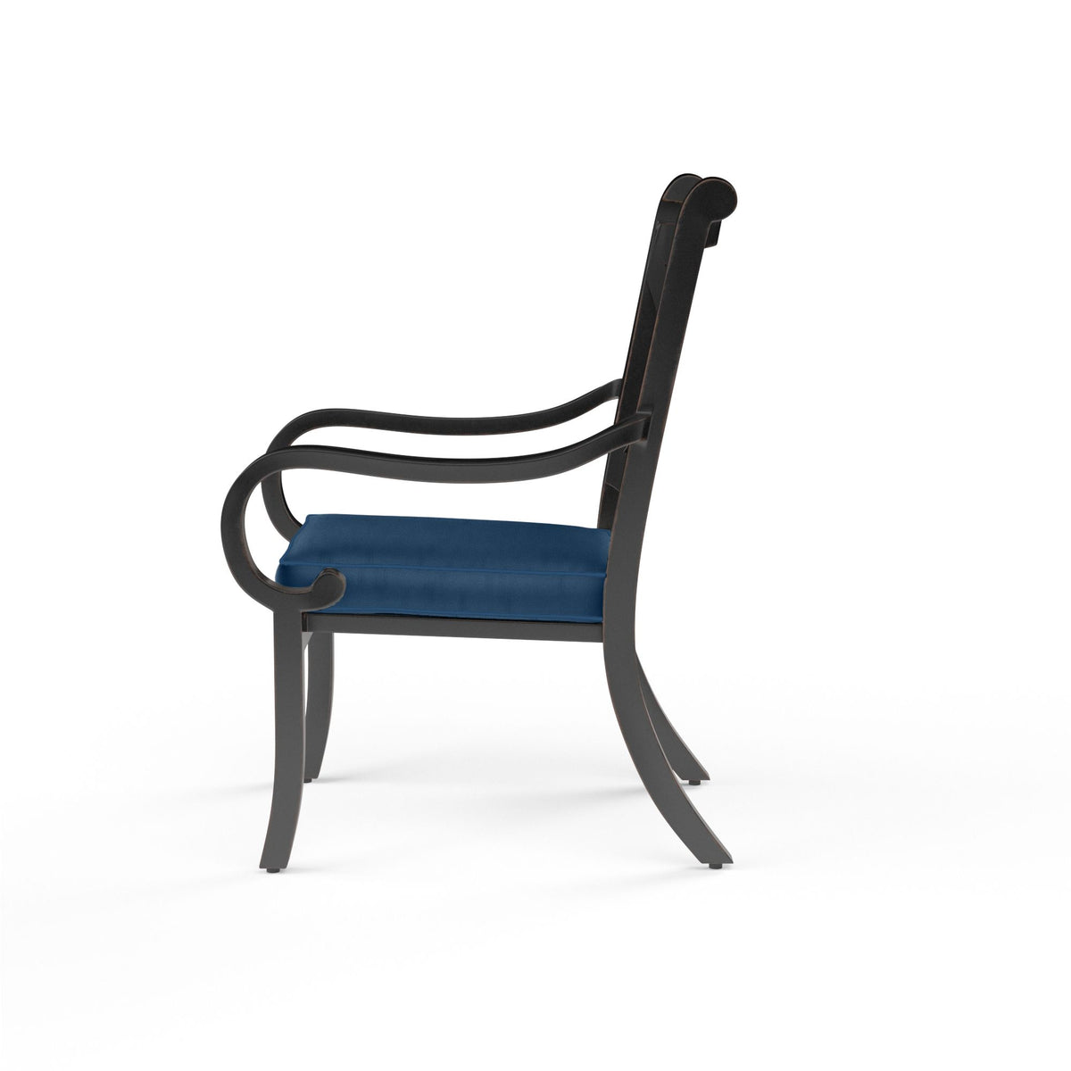 Monterey Sunbrella Outdoor Dining Chair 2PC - Fade &amp; Mildew Resistant - view 7