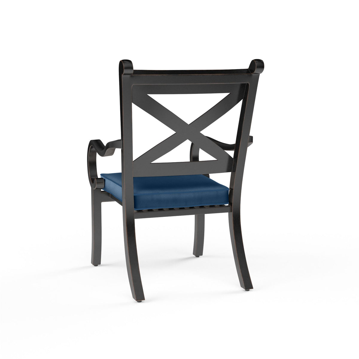 Monterey Sunbrella Outdoor Dining Chair 2PC - Fade &amp; Mildew Resistant - view 6