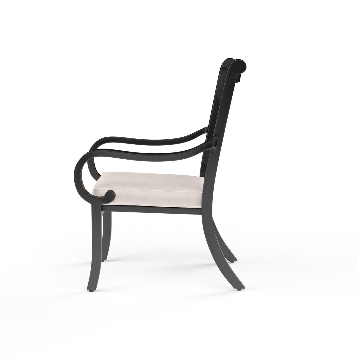 Monterey Sunbrella Outdoor Dining Chair 2PC - Fade &amp; Mildew Resistant - view 14