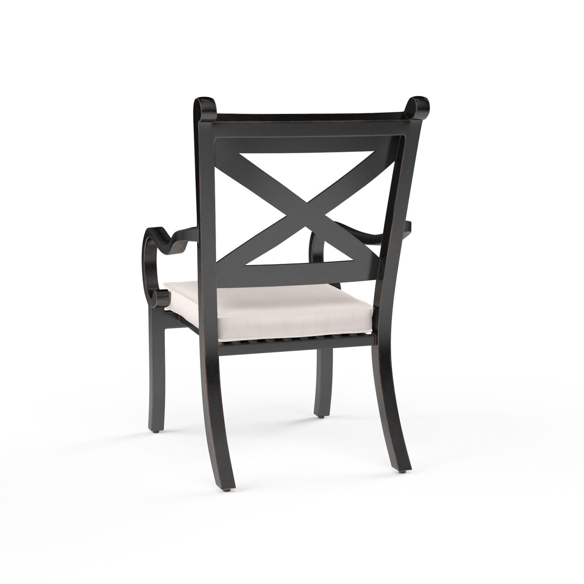 Monterey Sunbrella Outdoor Dining Chair 2PC - Fade &amp; Mildew Resistant - view 15