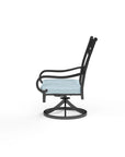 Monterey Swivel Outdoor Dining Chair 2PC - Commercial Grade Outdoor - view 2