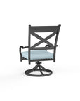 Monterey Swivel Outdoor Dining Chair 2PC - Commercial Grade Outdoor - view 3