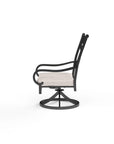 Monterey Swivel Outdoor Dining Chair 2PC - Commercial Grade Outdoor - view 14