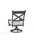 Monterey Swivel Outdoor Dining Chair 2PC - Commercial Grade Outdoor - view 15