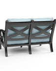 Monterey Sunbrella Outdoor Loveseat - Fade & Mildew Resistant - view 3