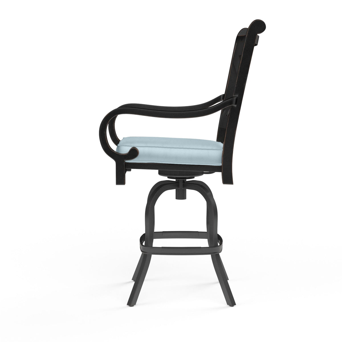 Monterey Sunbrella Outdoor Counter Stool - Fade & Mildew Resistant - view 2