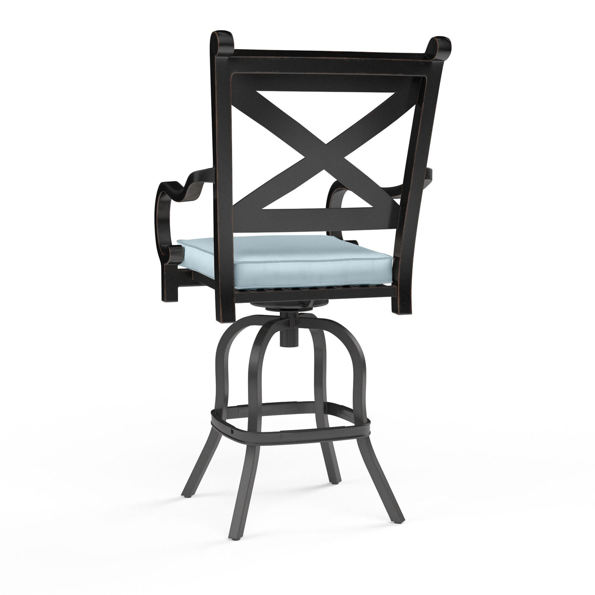 Monterey Sunbrella Outdoor Counter Stool - Fade & Mildew Resistant - view 3