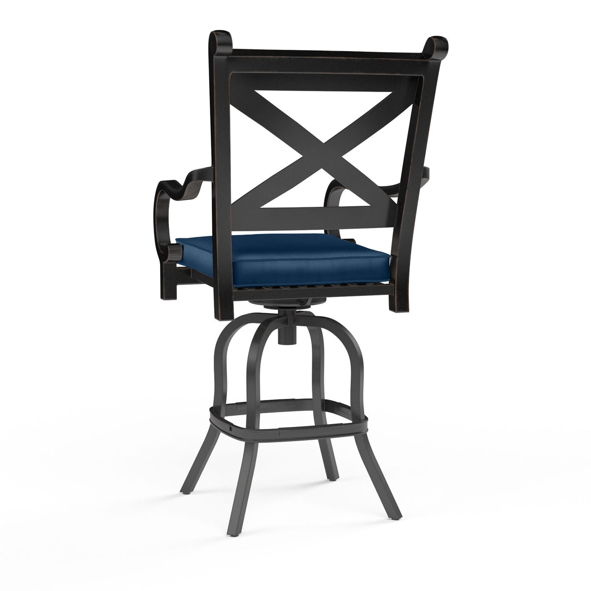 Monterey Sunbrella Outdoor Counter Stool - Fade &amp; Mildew Resistant - view 7