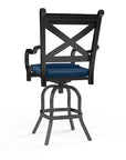 Monterey Sunbrella Outdoor Counter Stool - Fade & Mildew Resistant - view 7