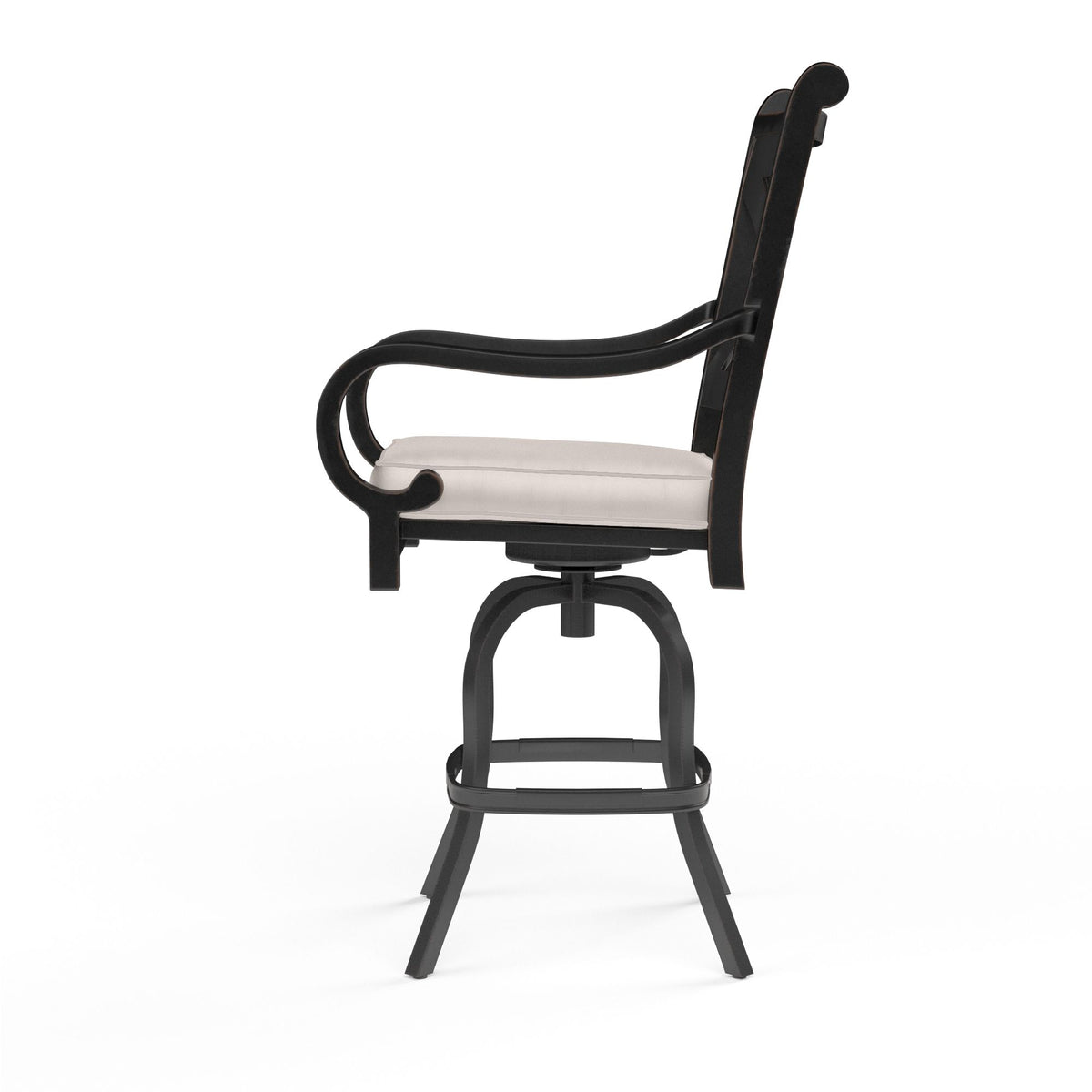 Monterey Sunbrella Outdoor Counter Stool - Fade &amp; Mildew Resistant - view 14