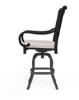 Monterey Sunbrella Outdoor Counter Stool - Fade & Mildew Resistant - view 14