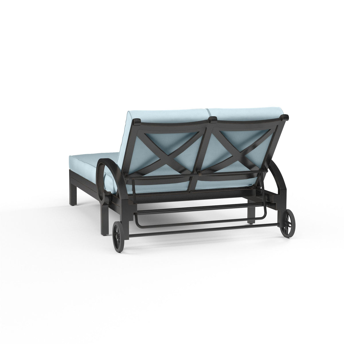 Monterey Sunbrella Outdoor Double Chaise - Fade & Mildew Resistant - view 3