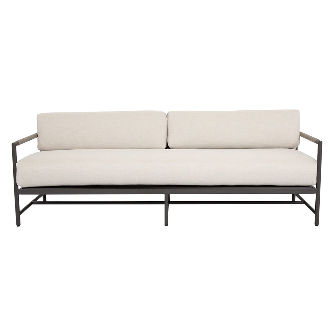 Sunset West Pietra Modern Sunbrella Comfort Outdoor Couch