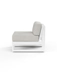 Sunset West Newport Sunbrella Armless Outdoor Club Chair