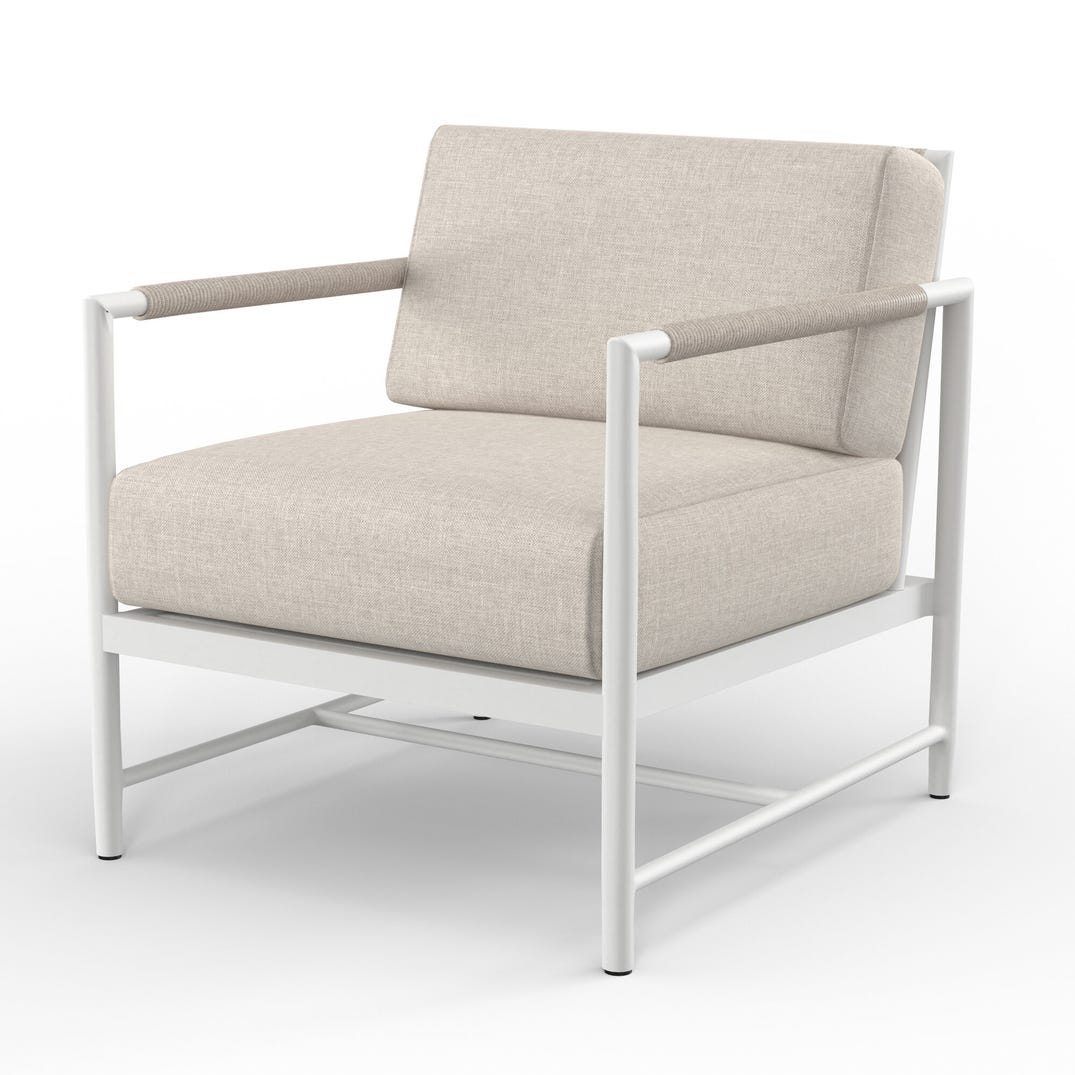 Sunset West Sabbia Sunbrella Modern Outdoor Club Chair