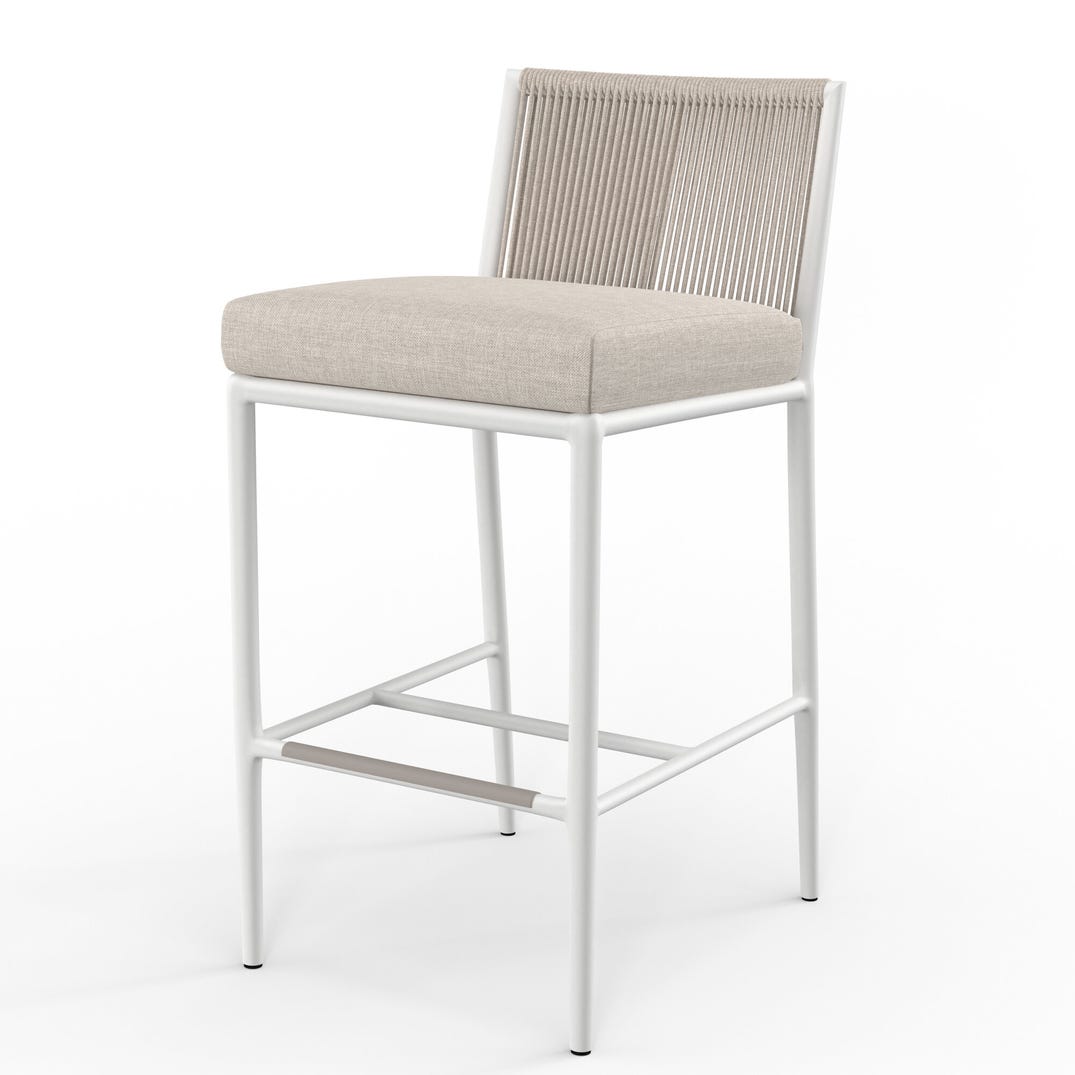 Sunset West Sabbia Sunbrella Outdoor Bar Stool