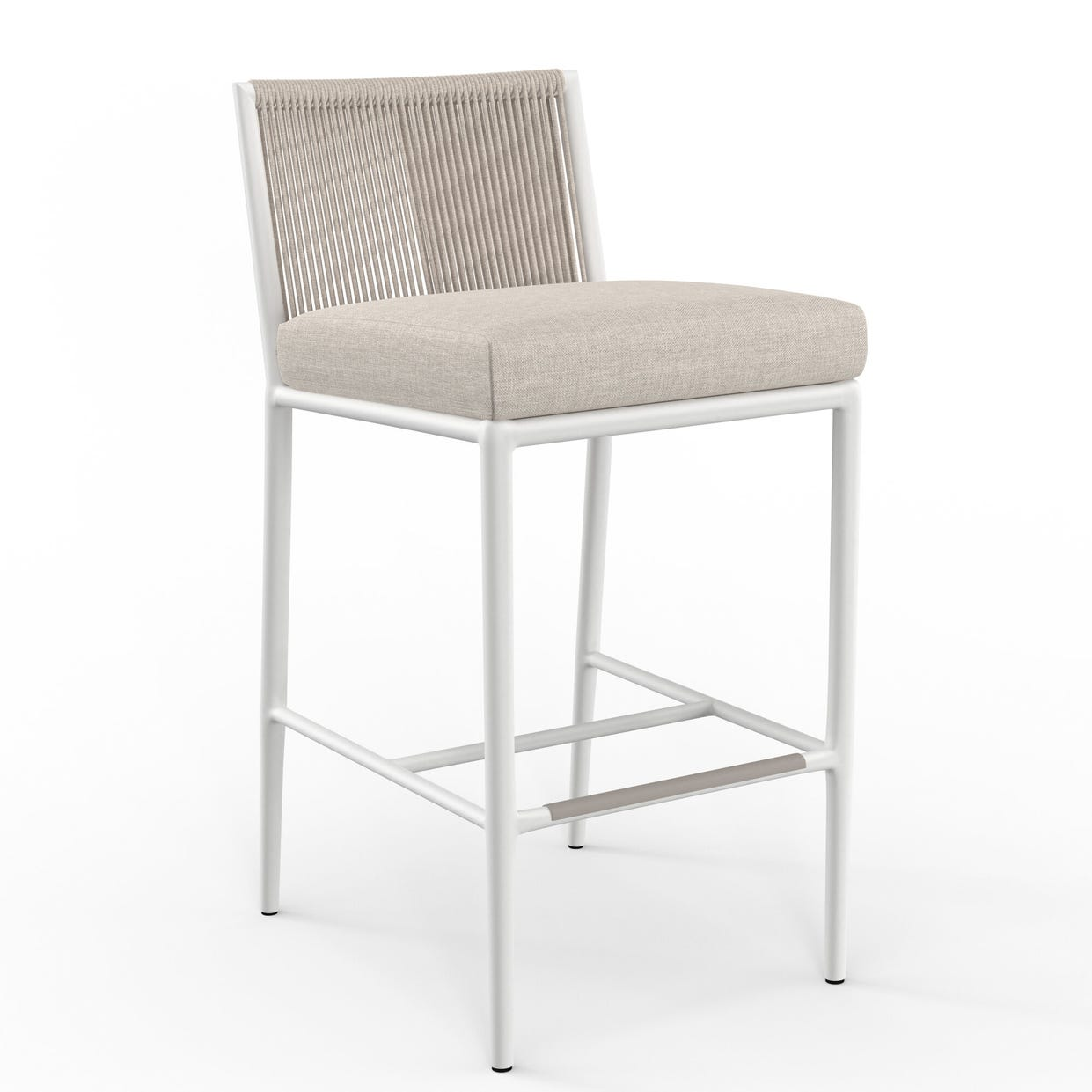 Sunset West Sabbia Sunbrella Outdoor Bar Stool