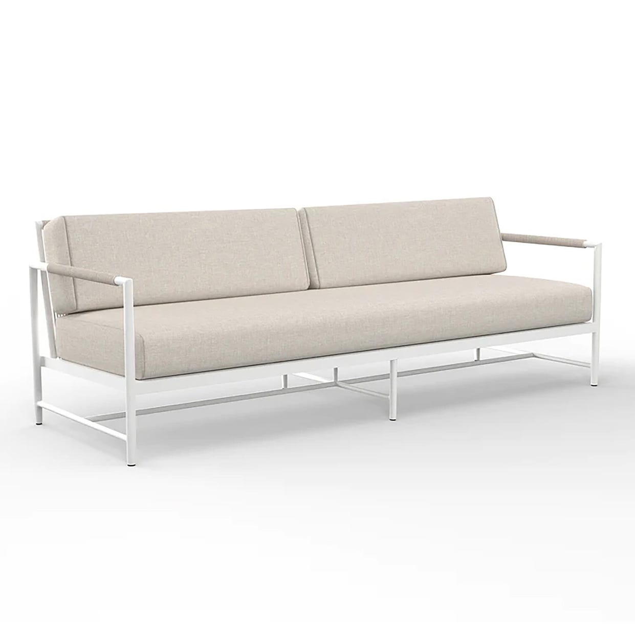 Sunset West Sabbia Sunbrella Outdoor Couch
