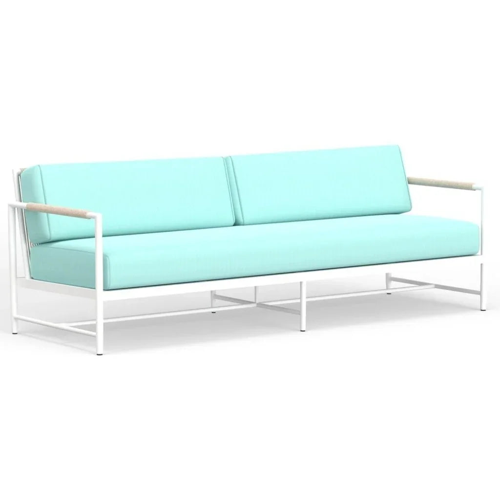 Sunset West Sabbia Sunbrella Outdoor Couch
