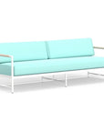 Sunset West Sabbia Sunbrella Outdoor Couch
