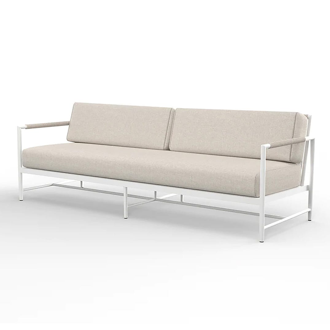 Sunset West Sabbia Sunbrella Outdoor Couch