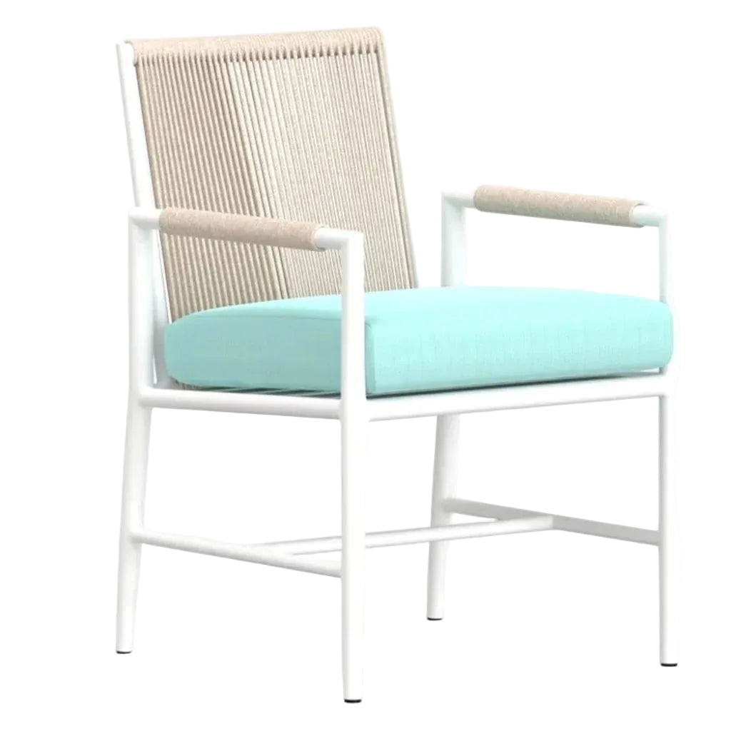 Sunset West Sabbia Sunbrella Outdoor Dining Armchair 2PC