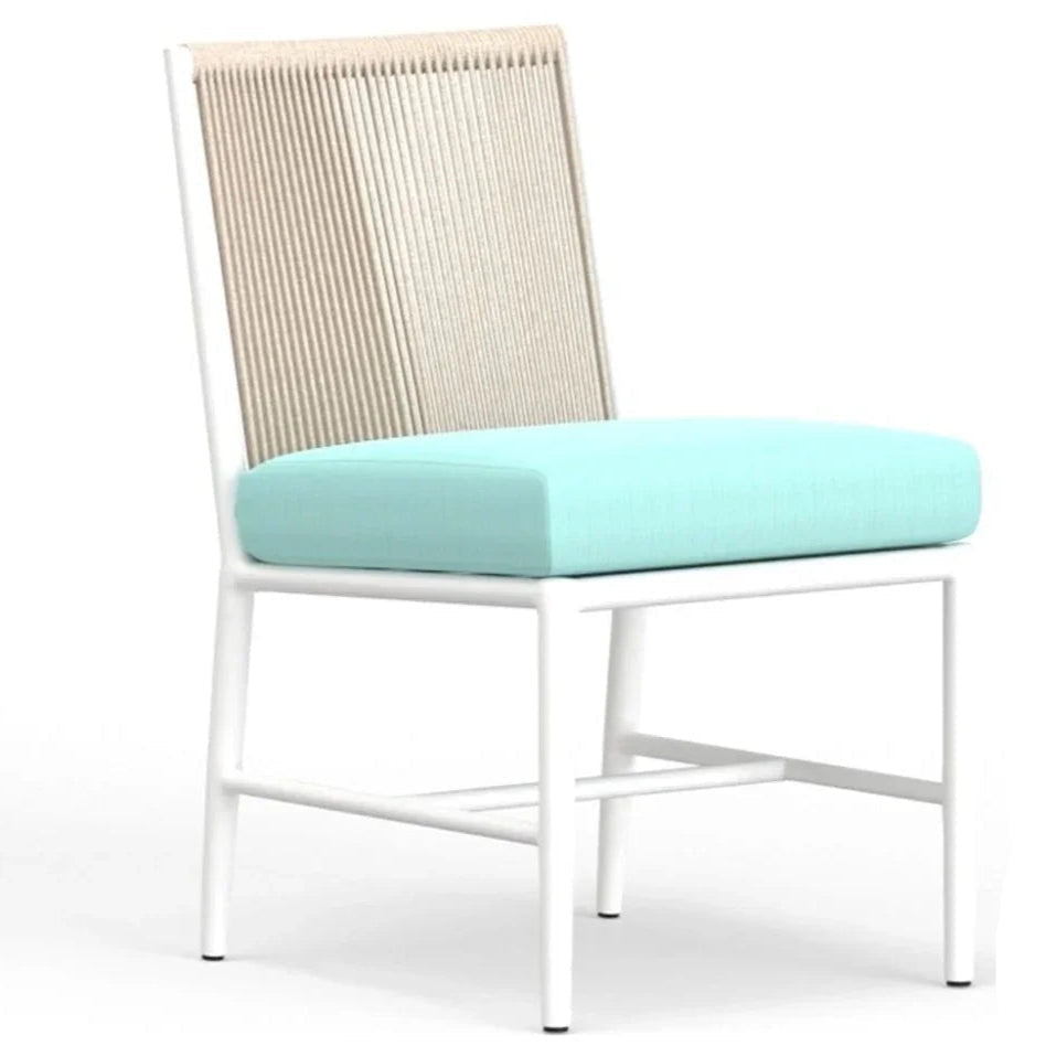 Sunset West Sabbia Sunbrella Outdoor Dining Chair 2PC