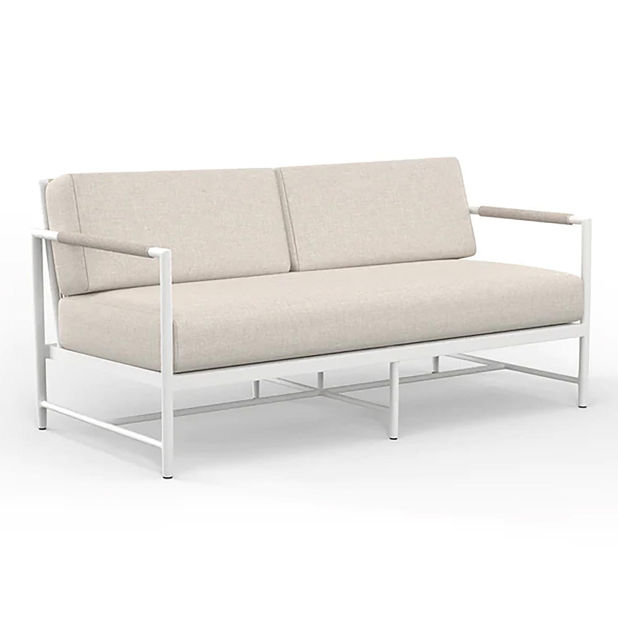 Sunset West Sabbia Sunbrella Outdoor Loveseat