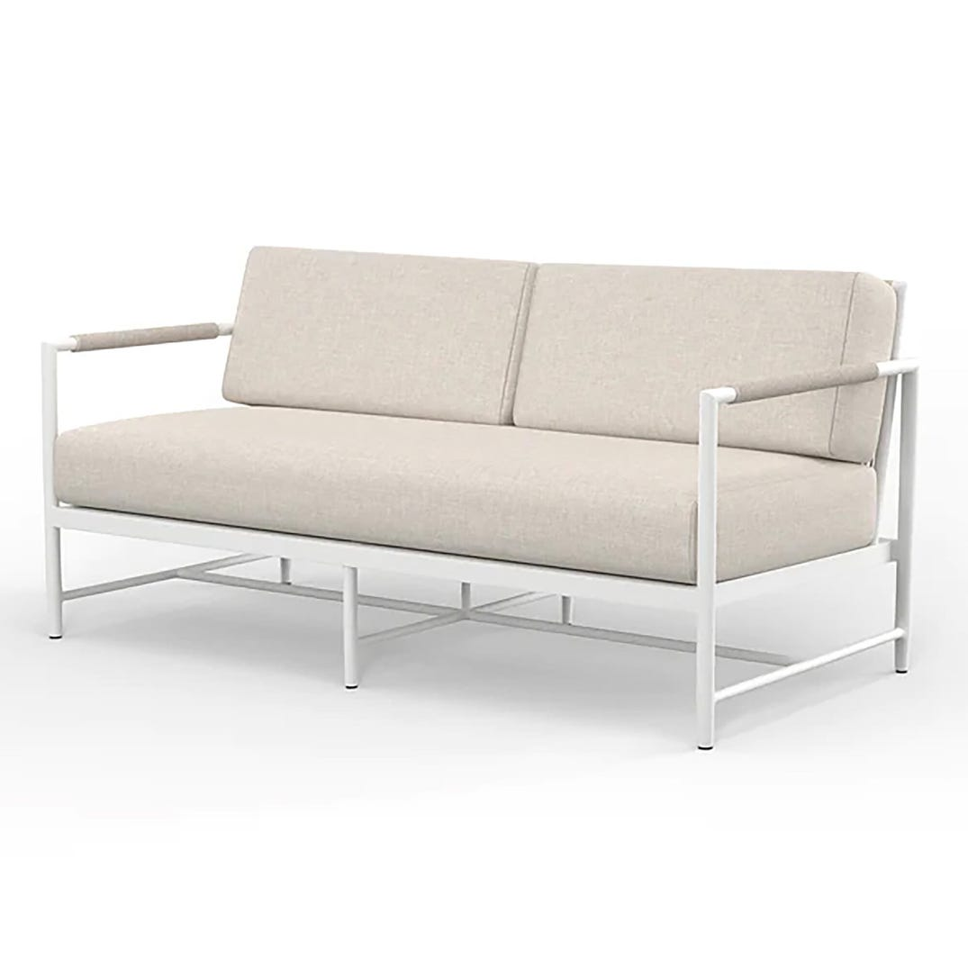 Sunset West Sabbia Sunbrella Outdoor Loveseat