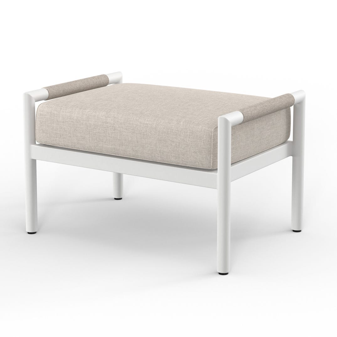 Sunset West Sabbia Weather-Resistant Outdoor Ottoman