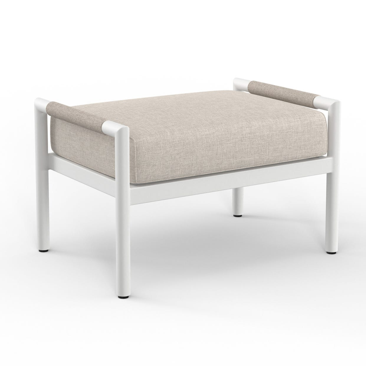 Sunset West Sabbia Weather-Resistant Outdoor Ottoman