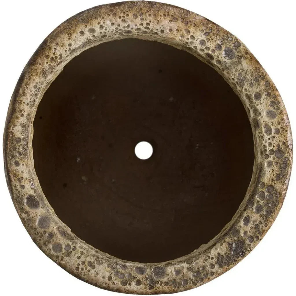 Emissary Sack Reef Teal Ceramic Planter
