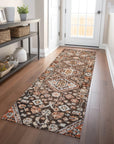 Addison Rugs Saelain Brown Washable Indoor-Outdoor Rug