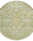 Addison Rugs Saelain Green Washable Indoor-Outdoor Rug