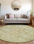 Addison Rugs Saelain Green Washable Indoor-Outdoor Rug