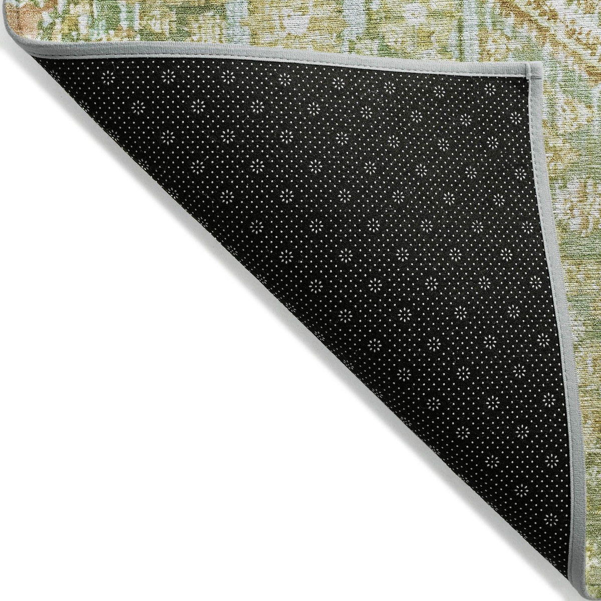 Addison Rugs Saelain Green Washable Indoor-Outdoor Rug